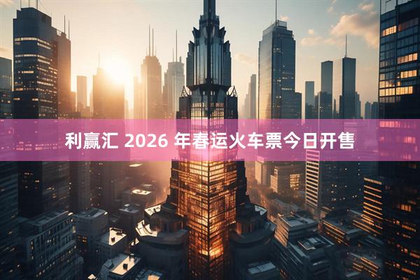 利赢汇 2026 年春运火车票今日开售